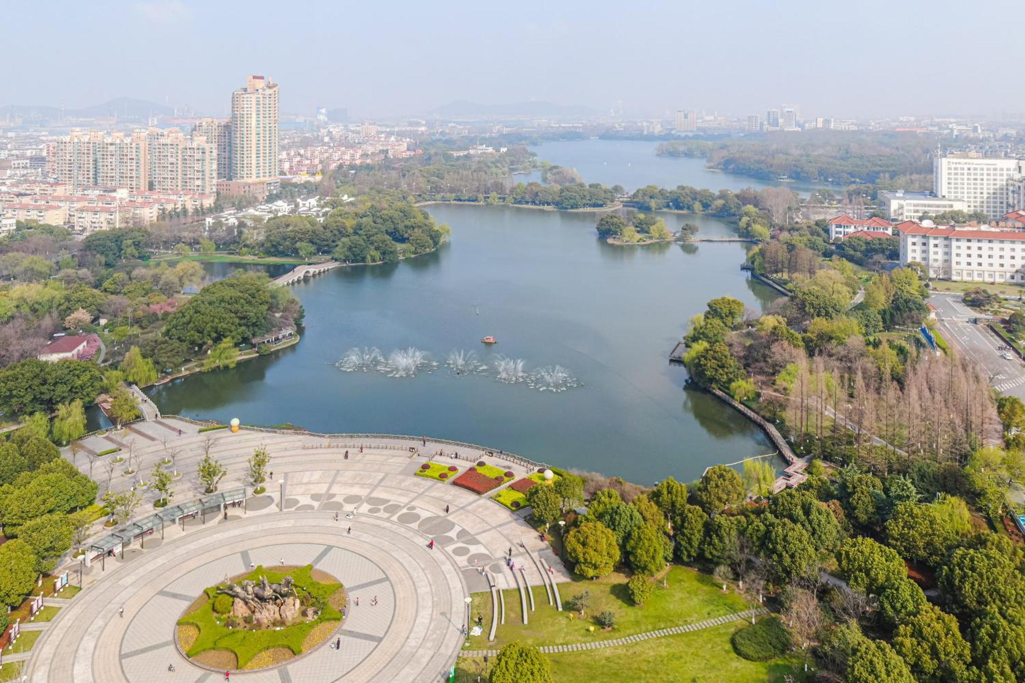 Haiwaihai Crown Hotel Ma'Anshan Exteriör bild